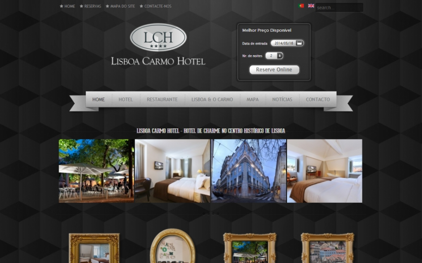 Estamos a trabalhar a comunicação digital do Lisboa Carmo Hotel