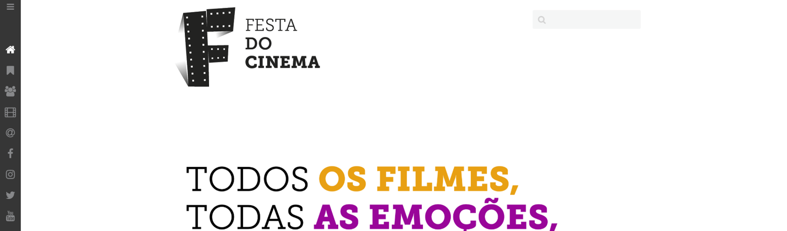 Festa do Cinema com novo site 7app