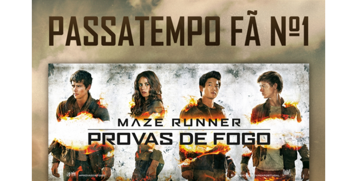 Passatempo #MazeRunner dos cinemas UCI