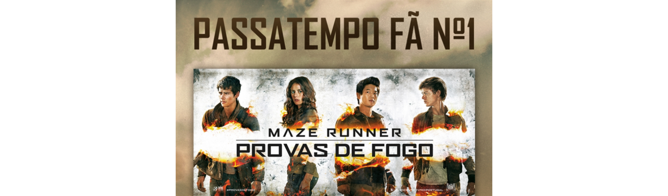 Passatempo #MazeRunner dos cinemas UCI