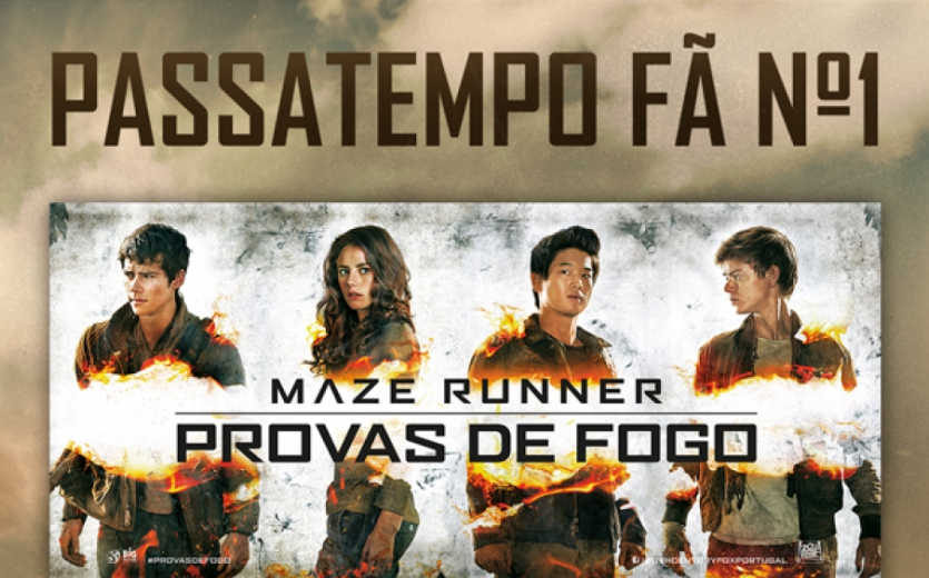 Passatempo #MazeRunner dos cinemas UCI