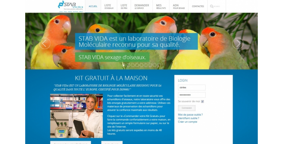 Sexagem de pássaros online é o mais recente projecto online pela 7App.pt